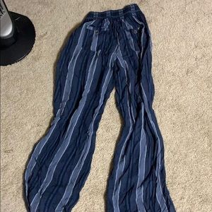 Blue and grey Hippie pants